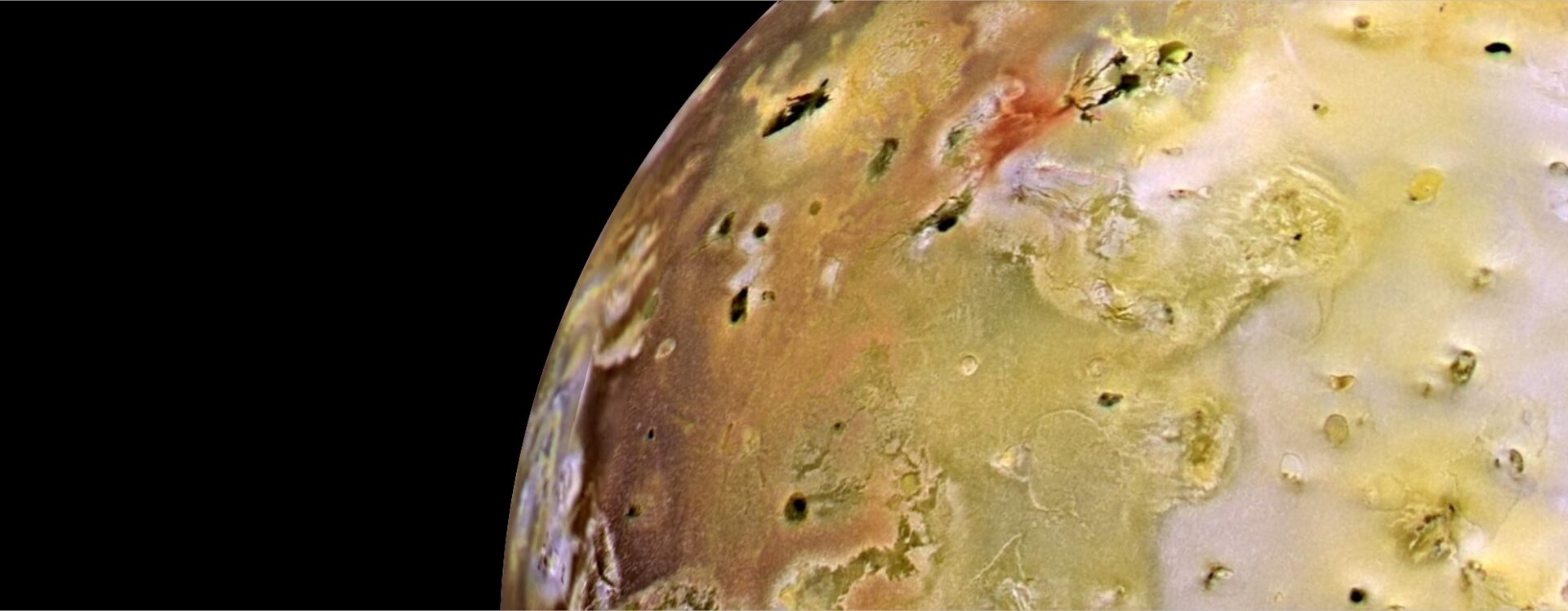 Representação artística da sonda Galileu passando pela lua Io. Fonte: NASA